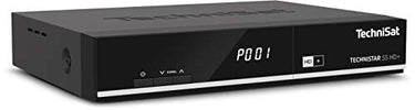 TechniSat TECHNISTAR S5 HD+ - HDTV Sat Receiver (HD+ integriert mit 6 Monate Guthaben, PVR Aufnahmefunktion, HDMI, CI+, Ethernet, USB, vorinstallierte Programmlisten, Unicable tauglich) schwarz im Sale